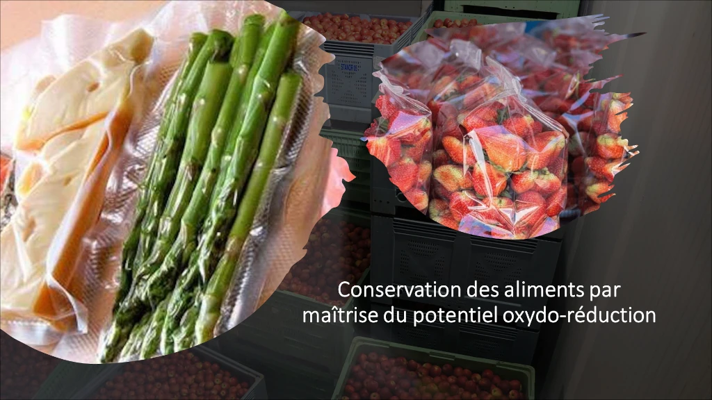Conservation des aliments par maîtrise du potentiel oxydo-réduction