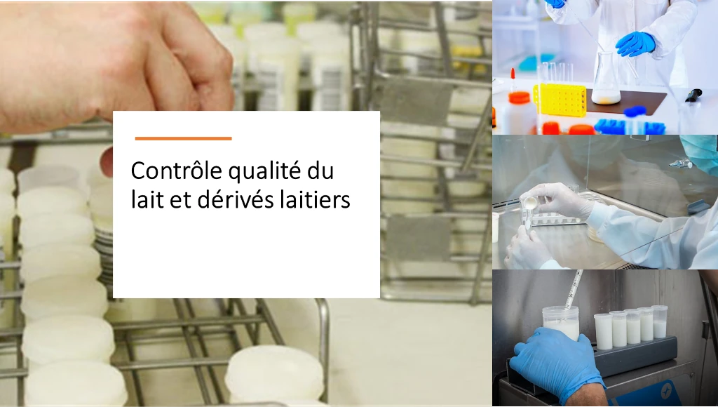 Contrôle qualité du lait et dérivés laitiers